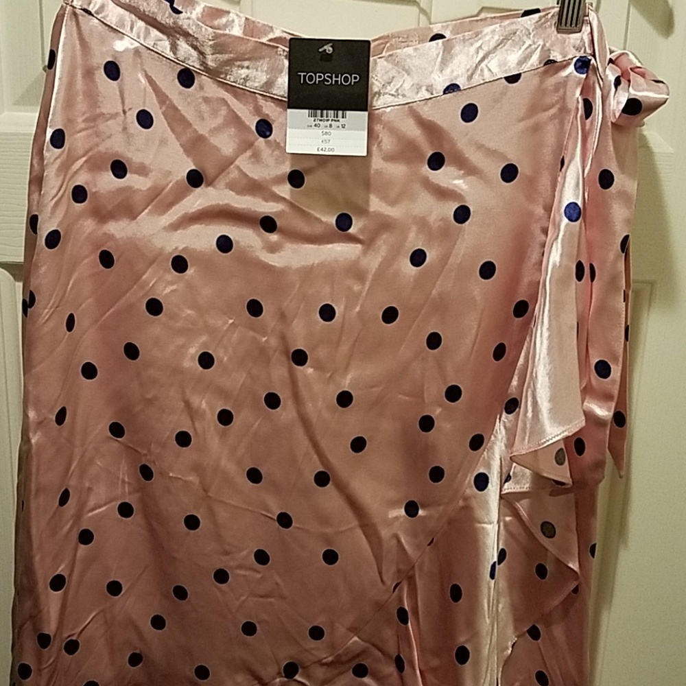 TOPSHOP Wrap around skirt-NWT